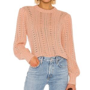 NWT Tularosa Fischer Balloon Sleeve Sweater